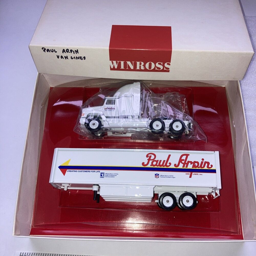 Winross 146-3 1:64 Diecast Paul Arpin Van Lines Semi Truck
